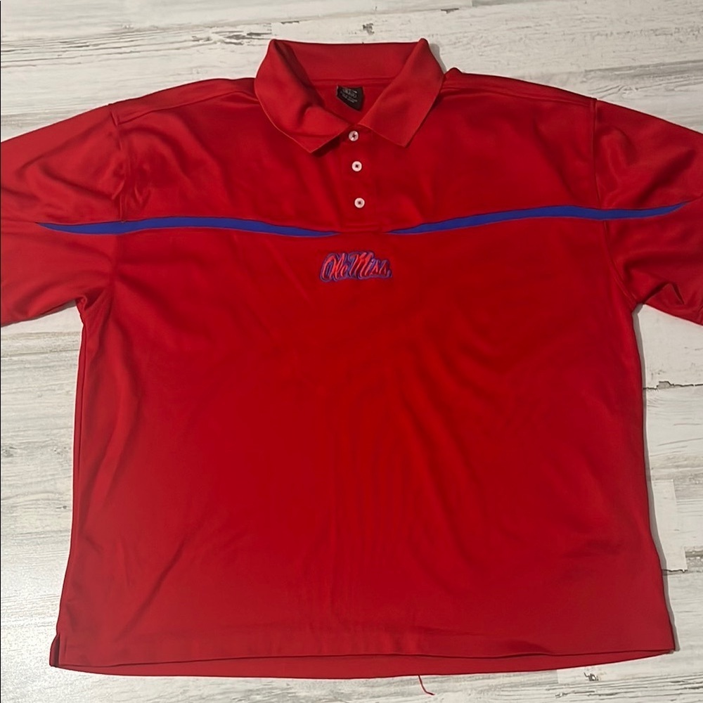 Vintage Starter Ole Miss Polo Size XL